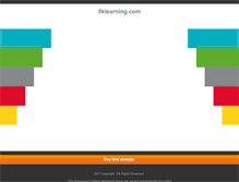 Tablet Screenshot of 5klearning.com